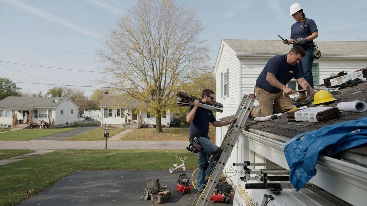 Local Roofing Contractors in Elkhart, IL near me